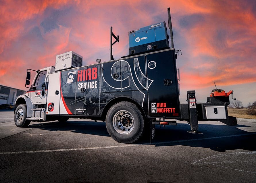 10 Series service trucks are great for equipment dealers