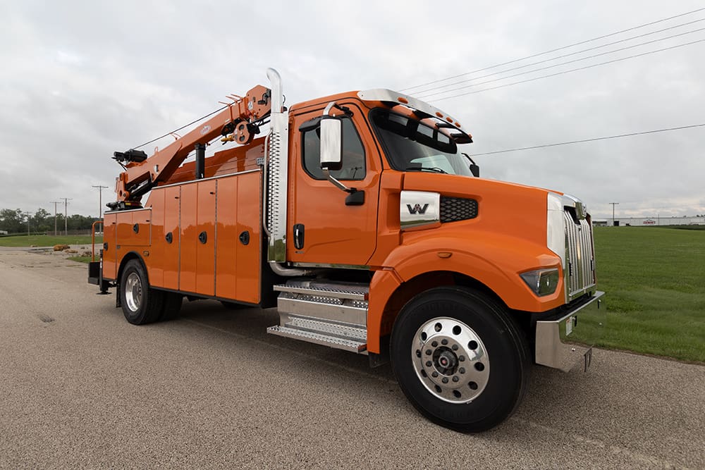 10 Series heavy duty truck body for logging comapny